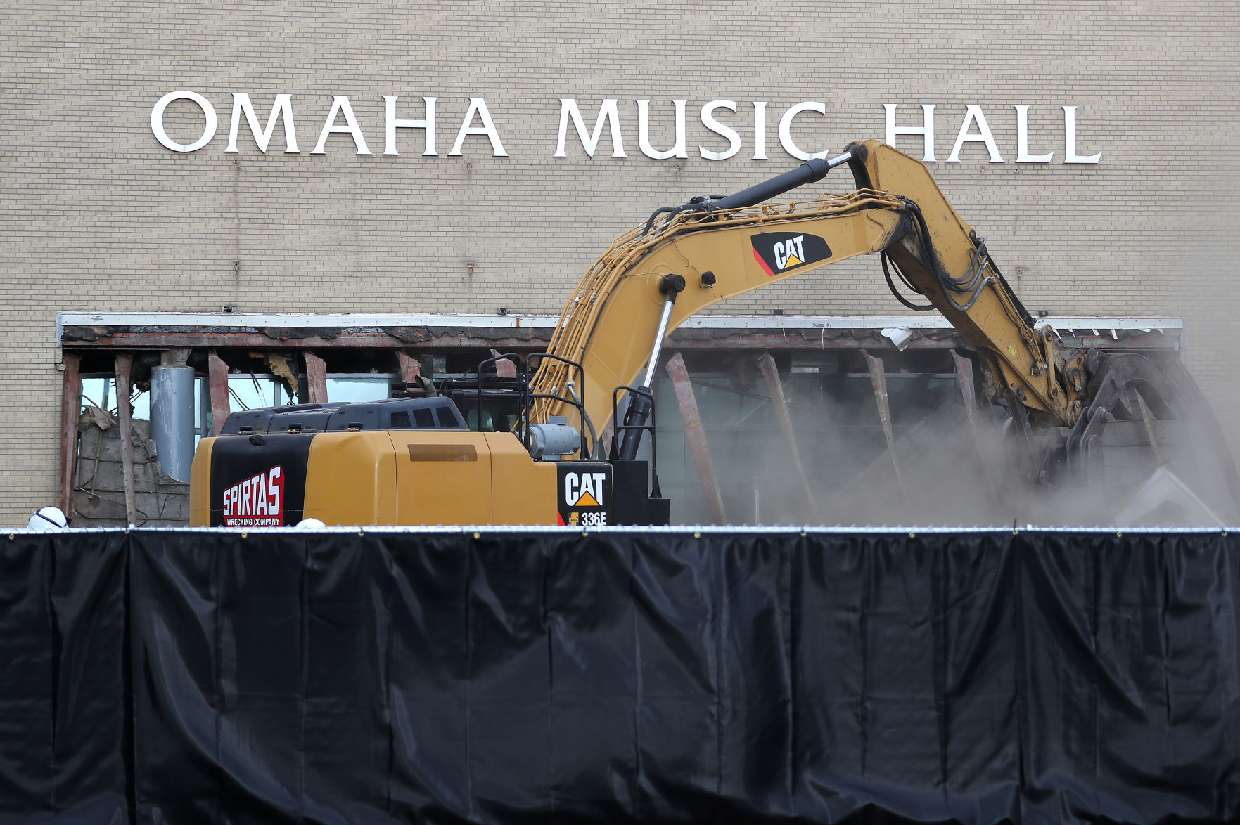Civic Auditorium demolition